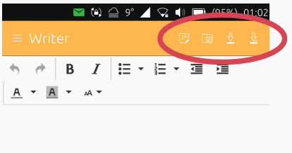 Odoo text and image block