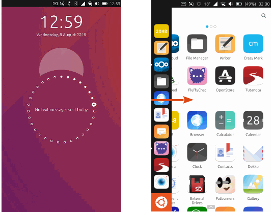 Odoo text and image block