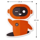 Sticker "Yumi" 2 – Standing in a hole