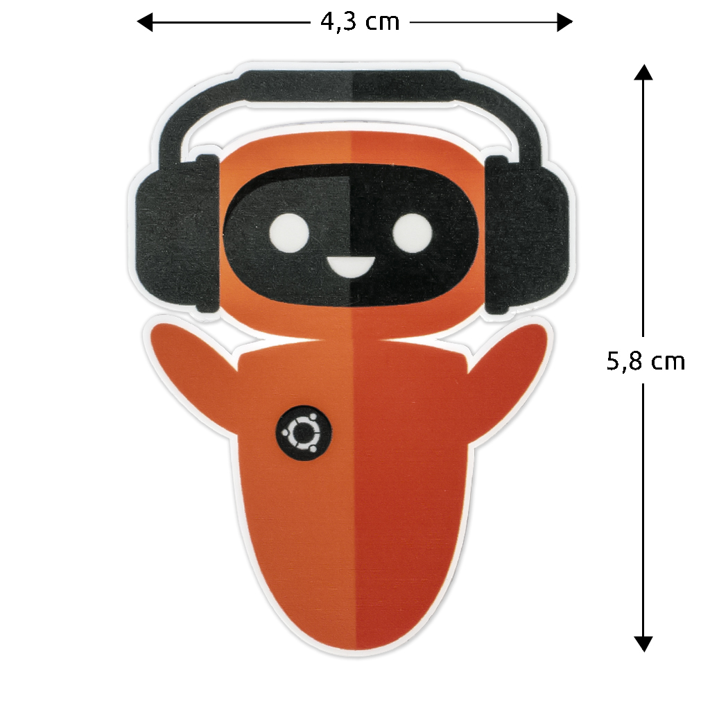 Sticker "Yumi" 4 – With headphone