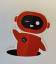 Sticker "Yumi" 2 – Standing in a hole